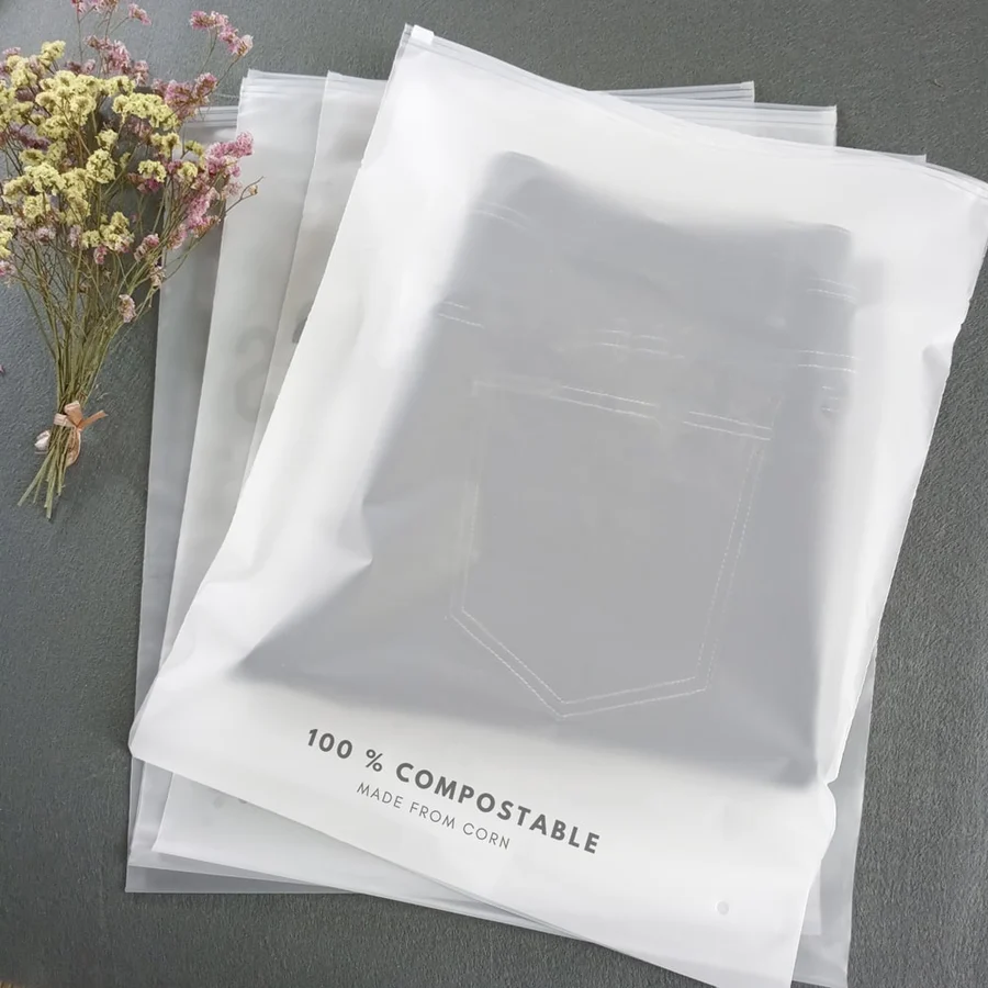 Premium 100% Compostable Garment Bags Arka
