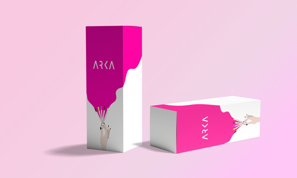 Premium Custom Nail Polish Boxes | Arka - personalized nail polish boxes with brand name by Arka - image 13 of 16