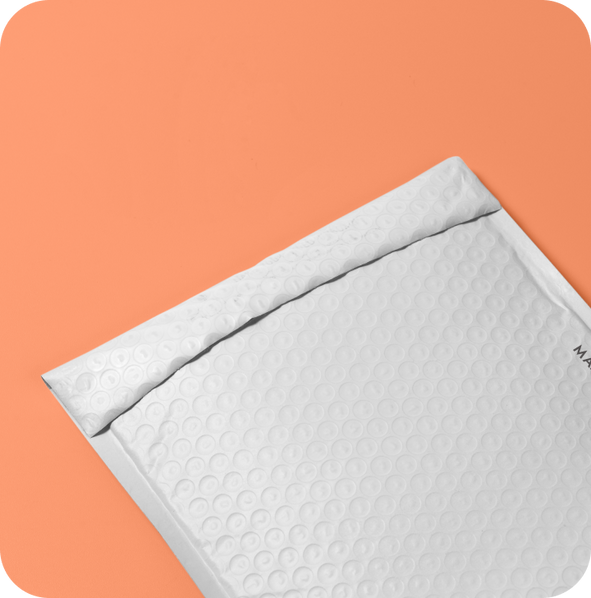 Premium Recycled Bubble Mailers | Arka - recycled bubble mailers by Arka - image 3 of 4