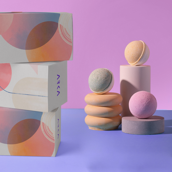 Premium-Quality Custom Bath Bomb Boxes | Arka - Arka's custom bath bomb boxes - image 4 of 5