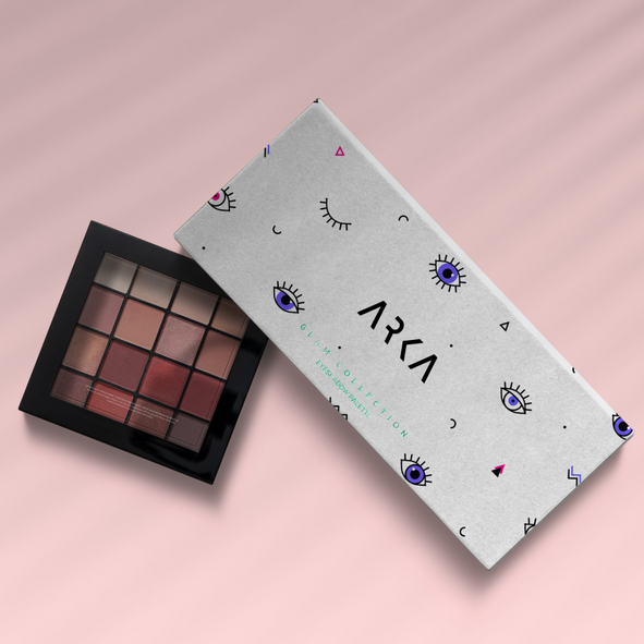 Premium Custom Eyeshadow Boxes | Arka - Arka's custom eyeshadow boxes - image 3 of 5