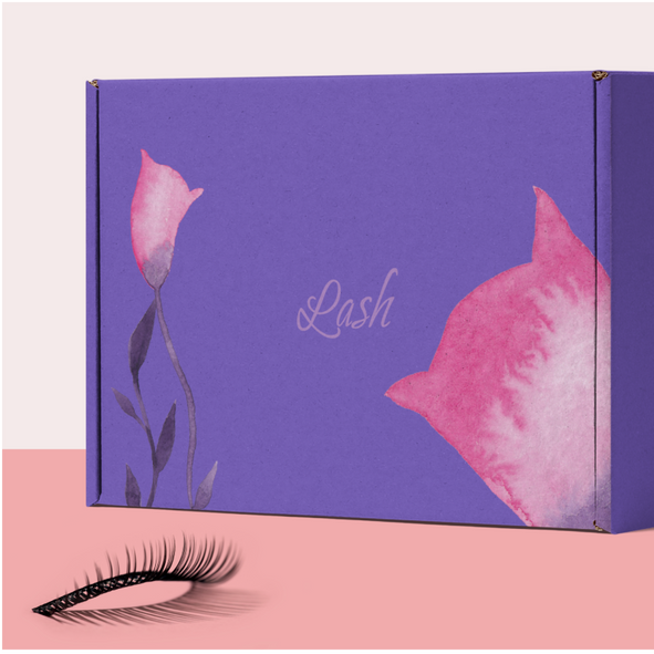 Prime-Quality Custom Lash Boxes | Arka - custom lash boxes purple - image 4 of 5
