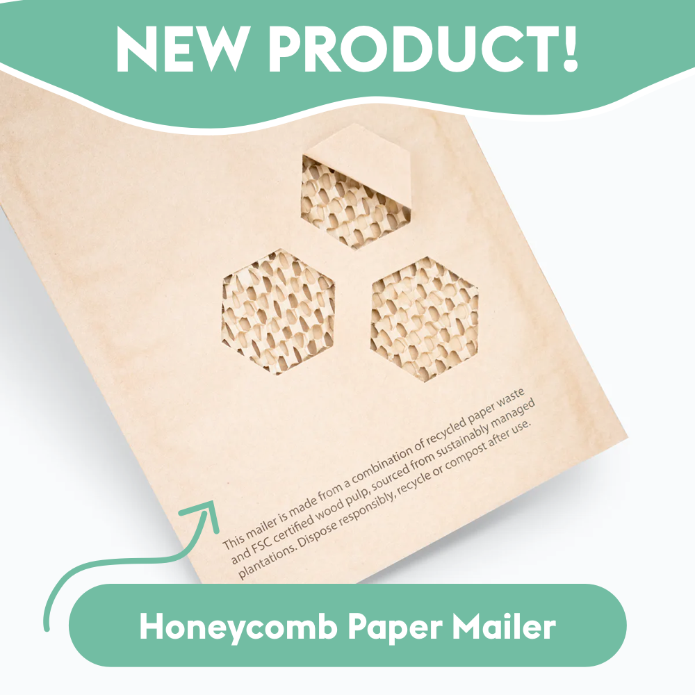 eco-friendly packaging honeycomb paper mailer by Arka
