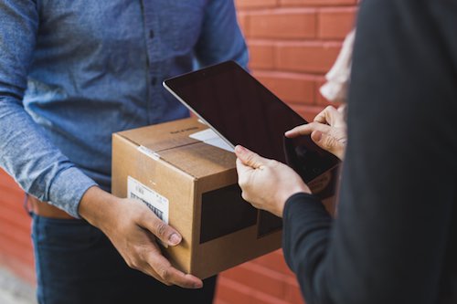 receiving a custom box 