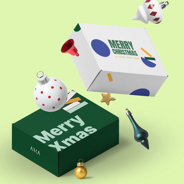 Premium-Quality Custom Christmas Boxes | Arka - custom Christmas box packaging with festive design - image 2 of 15