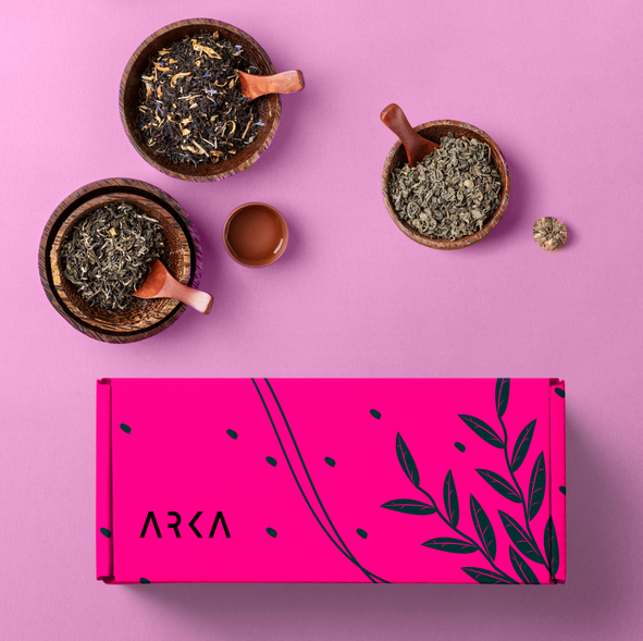 Custom Tea Boxes / Double sided printing / 4000 units - Custom Tea Boxes / Double sided printing / 4000 units - image 1 of 5