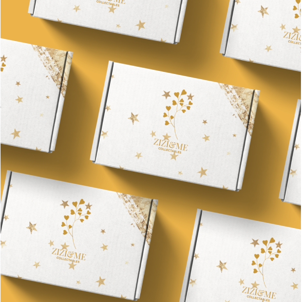 Custom Retail Boxes / Double sided printing / 10 units - Custom Retail Boxes / Double sided printing / 10 units - image 1 of 5