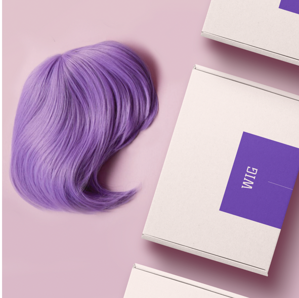 Custom Wig Boxes / Outside printing / 10 units - Custom Wig Boxes / Outside printing / 10 units - image 2 of 5