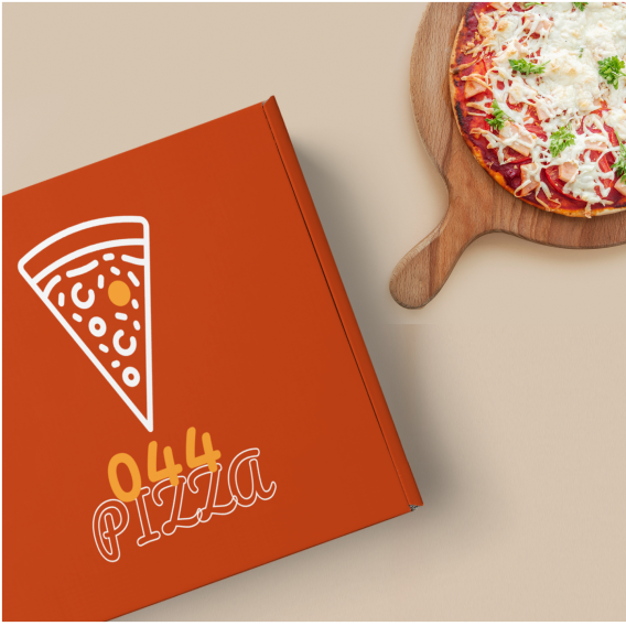 Custom Pizza Boxes / Inside printing / 25 units - Custom Pizza Boxes / Inside printing / 25 units - image 3 of 5